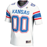 Kansas Jayhawks GameDay Greats NIL Pick-A-Player Football Jersey - White