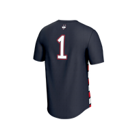 #1 UConn Huskies GameDay Greats Lightweight Soccer Fashion Jersey - Navy