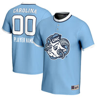 North Carolina Tar Heels GameDay Greats NIL Pick-A-Player Lightweight Softball Mascot Jersey - Carolina Blue