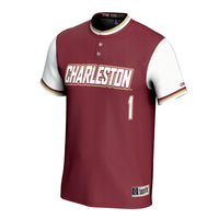 Charleston Cougars GameDay Greats Lightweight Collegiate Softball Fashion Jersey - Maroon