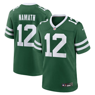 New York Jets Joe Namath Nike Legacy Green Game Jersey