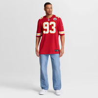 Kansas City Chiefs Zacch Pickens Nike Red Team Game Jersey