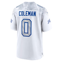 Buffalo Bills Keon Coleman Nike White 2025 Rivalries Collection Game Jersey
