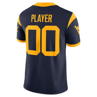 West Virginia Mountaineers Nike NIL Pick-A-Player Football Game Jersey - Navy