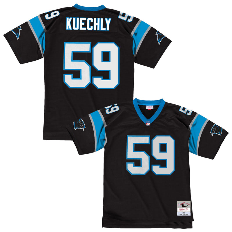 Carolina Panthers Luke Kuechly Mitchell & Ness Black 2013 Legacy Throwback Replica Jersey