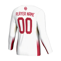 Oklahoma Sooners GameDay Greats Adult NIL Lightweight Volleyball Jersey - White