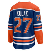 Edmonton Oilers Brett Kulak Fanatics Royal Home Breakaway Player Jersey