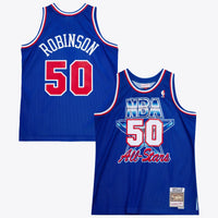 NBA Mitchell & Ness David Robinson 1992 All-Star West Authentic Jersey All-Star - Royal Blue