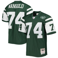 New York Jets Nick Mangold Mitchell & Ness Green Legacy Replica Jersey