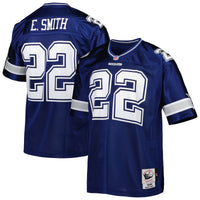 Dallas Cowboys 1996 Emmitt Smith Mitchell & Ness Navy Authentic Throwback Retired Player Jersey