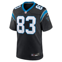 Carolina Panthers David Moore Nike Black Game Jersey