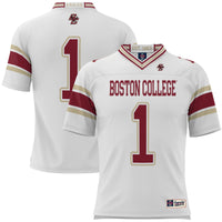 #1 Boston College Eagles GameDay Greats Football Jersey - White