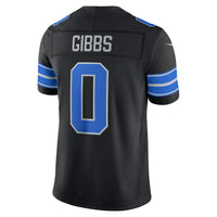 Detroit Lions Jahmyr Gibbs Nike Black Alternate Vapor F.U.S.E. Stitched Limited Jersey