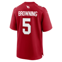 Arizona Cardinals Baron Browning Nike Cardinal Team Game Jersey