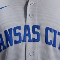 Kansas City Royals Bobby Witt Jr. Nike Gray Road Replica Jersey