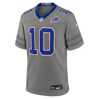 Buffalo Bills Khalil Shakir Nike Gray Nickel City Game Jersey