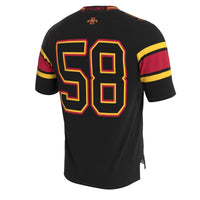 Iowa State Cyclones GameDay Greats Lightweight Collegiate Football Blackout Fashion Jersey