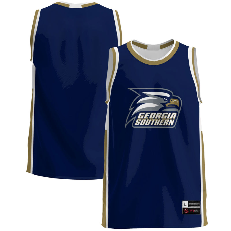 Georgia Southern Eagles GameDay Greats Lightweight Basketball Jersey - Navy
