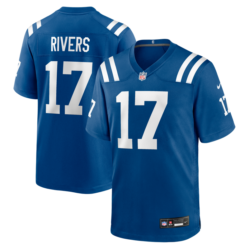 Indianapolis Colts Philip Rivers Nike Royal Game Jersey