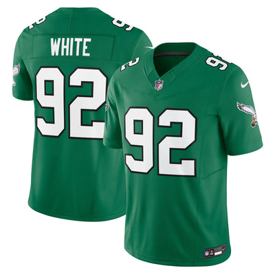 Philadelphia Eagles Reggie White Nike Kelly Green Alternate Vapor F.U.S.E. Limited Jersey