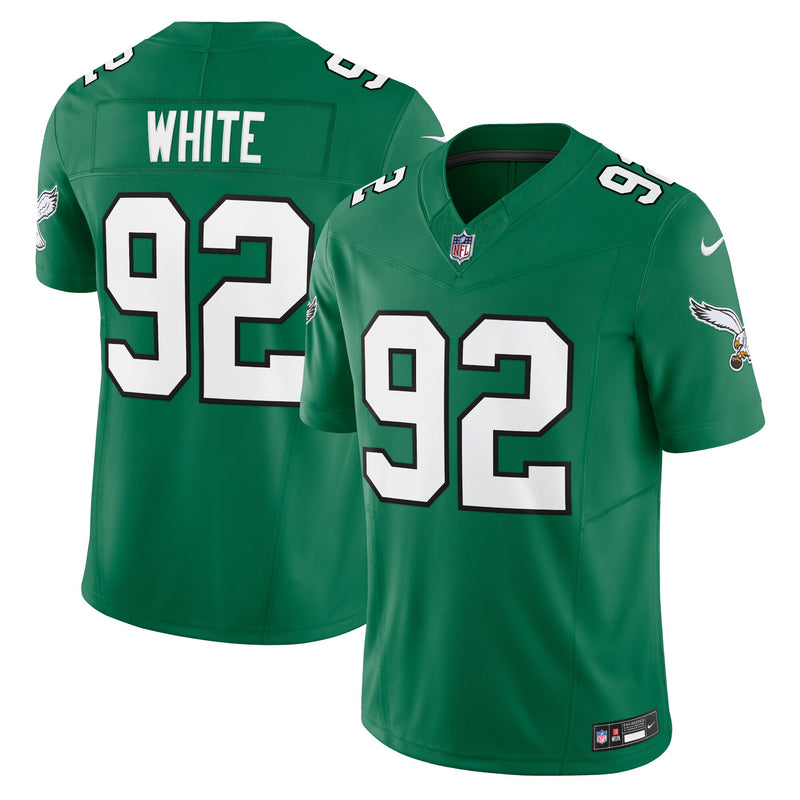 Philadelphia Eagles Reggie White Nike Kelly Green Alternate Vapor F.U.S.E. Limited Jersey