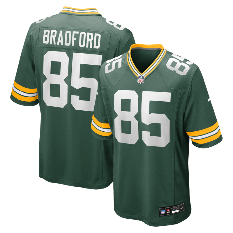Green Bay Packers Corey Bradford Nike Green Retired Player Jersey