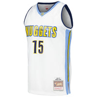 Mitchell & Ness Nikola Jokic White Denver Nuggets 2016/17 Throwback Swingman Jersey