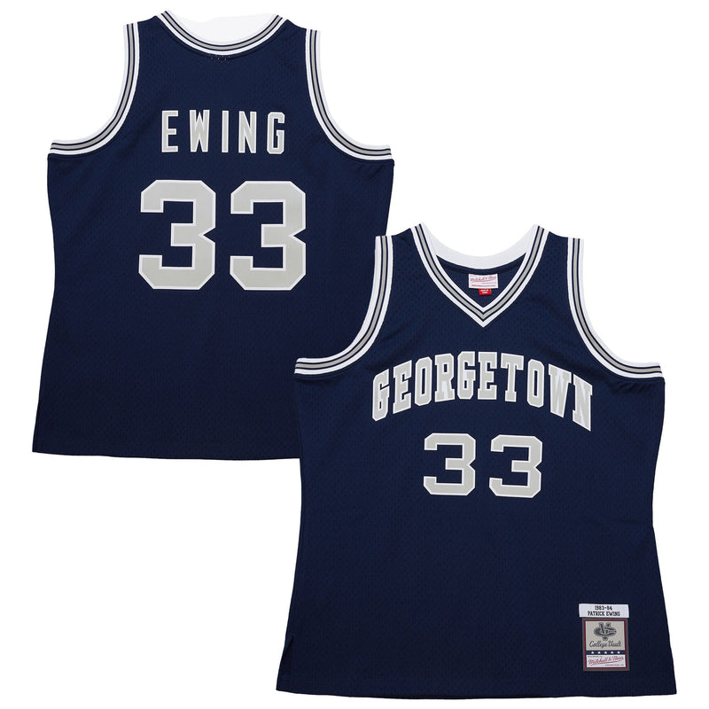 Patrick Ewing Georgetown Hoyas 1983/84 Jersey - Navy