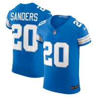 Detroit Lions Barry Sanders Nike Blue Team Vapor F.U.S.E. Elite Jersey