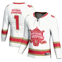 Denver Pioneers GameDay Greats 2024 NCAA Ice Hockey National Champions Fashion Jersey - White