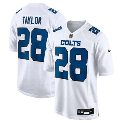 Indianapolis Colts Jonathan Taylor Nike Tundra White Fashion Game Jersey