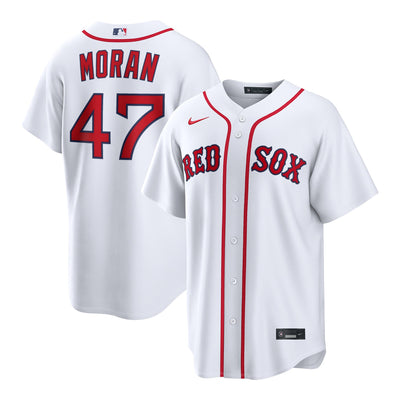 Boston Red Sox Jovani Moran Nike White Home Replica Jersey