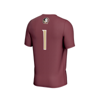 #1 Florida State Seminoles GameDay Greats Lightweight Collegiate Soccer Fashion Jersey - Garnet