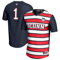#1 UConn Huskies GameDay Greats Lightweight Soccer Fashion Jersey - Navy