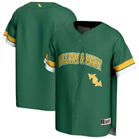 William & Mary Tribe GameDay Greats Baseball Jersey - Green