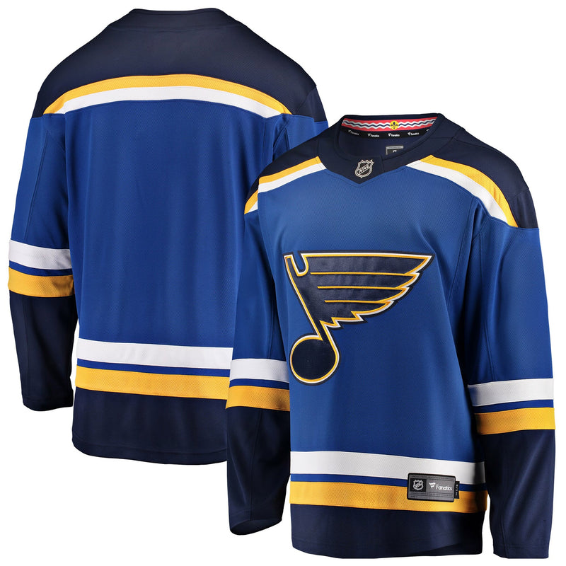 St. Louis Blues Fanatics Blue Breakaway Home Jersey