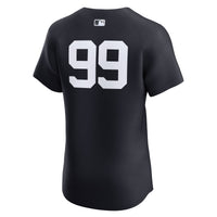 New York Yankees Aaron Judge Nike Navy Alternate 2 Elite Jersey