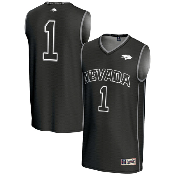 #1 Nevada Wolf Pack GameDay Greats Lightweight Basketball Jersey - Black