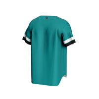 Coastal Carolina Chanticleers GameDay Greats Baseball Jersey - Teal