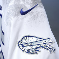 Buffalo Bills Matt Milano Nike White 2025 Rivalries Collection Stitched Limited Jersey