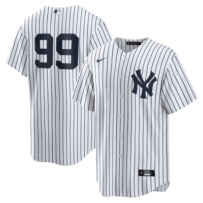 New York Yankees Aaron Judge Nike White Home Replica Player Name Jersey