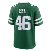 New York Jets Joseph Ossai Nike Legacy Green Team Game Jersey