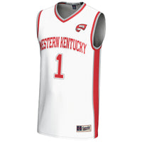 #1 Western Kentucky Hilltoppers GameDay Greats Lightweight Basketball Jersey - White