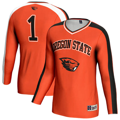 Oregon State Beavers GameDay Greats #1 Lightweight Volleyball Fashion Jersey - Orange