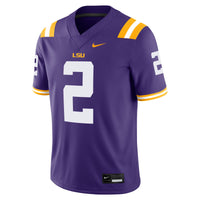 Justin Jefferson LSU Tigers Nike Player Game Jersey - Purple