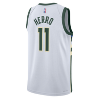 Milwaukee Bucks Association Edition Swingman Jersey - White - Tyler Herro -
