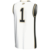 #1 Purdue Boilermakers GameDay Greats Lightweight Basketball Jersey - White