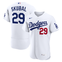 Los Angeles Dodgers Tarik Skubal Nike White Home Authentic Jersey