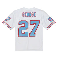 Tennessee Oilers Eddie George Mitchell & Ness White Legacy Replica Jersey