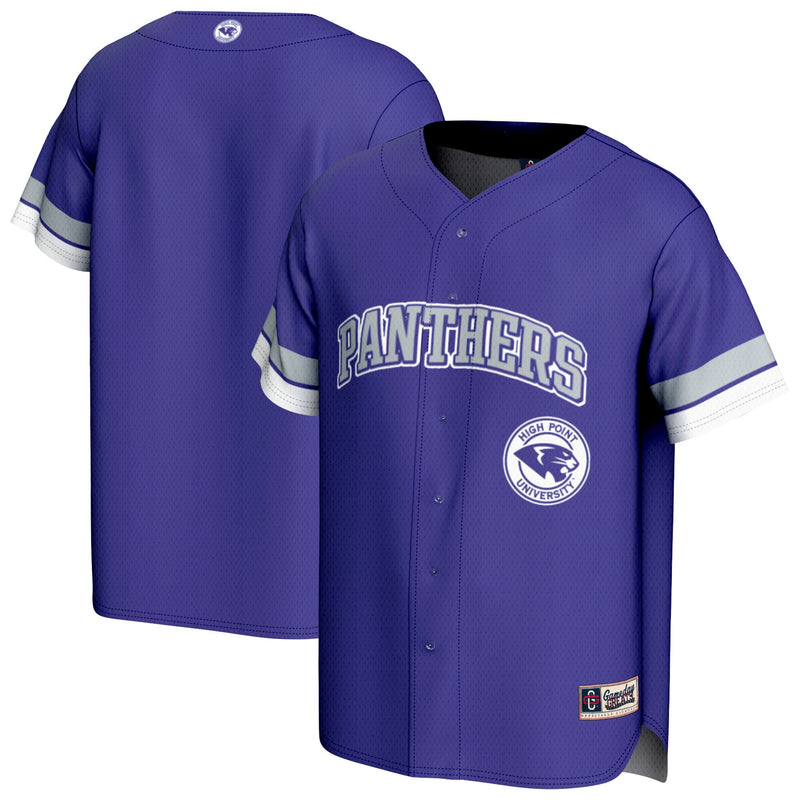 High Point Panthers GameDay Greats Baseball Jersey - Purple
